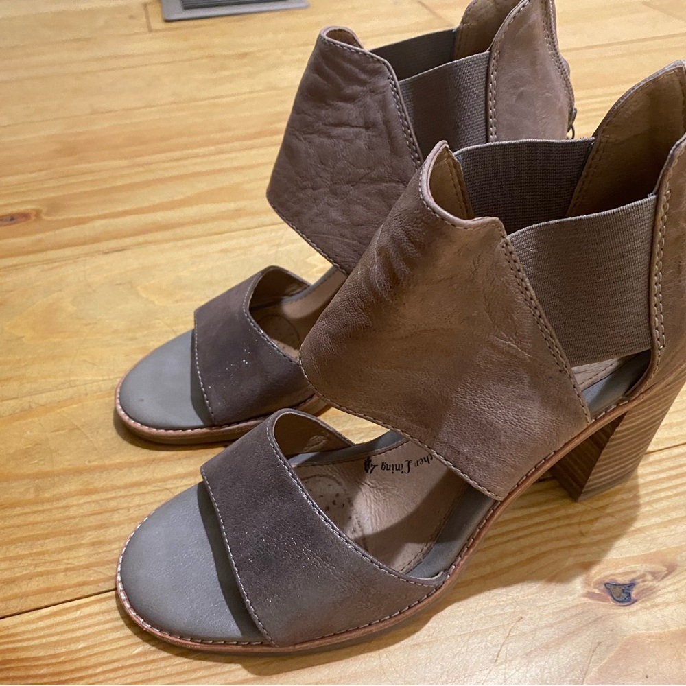 Soft wedge heels - adorable shimmer